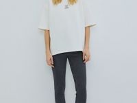 Джинсы Skinny с высокой посадкой, Серый