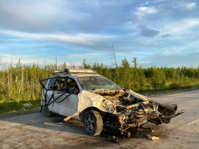 Один человек погиб и семеро пострадали при ДТП недалеко от Якутска