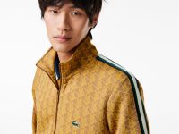 Мужская жаккардовая толстовка Lacoste PARIS с монограммой