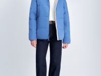 Двусторонняя утепленная куртка прямого кроя