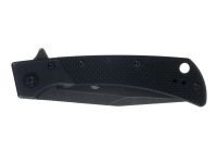 Нож складной Stinger 102 мм, сталь 8Cr14MoV, рукоять сталь/G10, черный