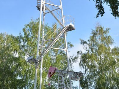 Вышка "Бабушка" - первооткрывательница башкирской нефти