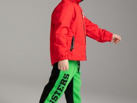 Куртка текстильная с полиуретановым покрытием для мальчиков