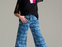 Фуфайка трикотажная для девочек (футболка)