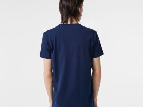 Мужская футболка Lacoste с принтом