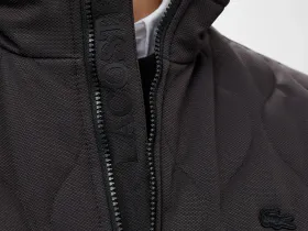 Мужская стёганая куртка Lacoste с высоким воротом