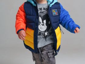 Куртка детская текстильная с полиуретановым покрытием для мальчиков