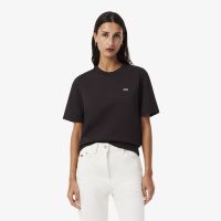 Женская футболка Lacoste свободного кроя из мягкого хлопка