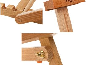 Мольберт настольный Гамма "Каркасный MN-4D", бук