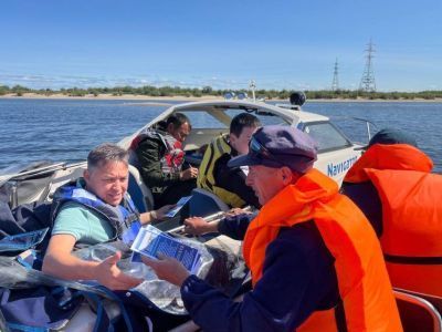 В Якутске провели профилактический рейд на акватории реки Лены