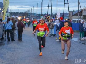 Около 700 участников. Впервые на Играх Манчаары провели массовый забег