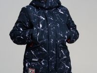 Пальто текстильное с полиуретановым покрытием для мальчиков