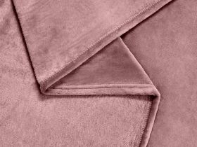 Плед Supersoft, дымчато-розовый