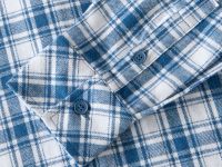 Рубашка из 100% хлопка в клетку