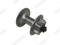 Shimano Втулка передняя Shimano Deore M525A, 36 отв, QR, 6-болт., цвет Серый