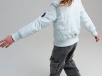 Куртка текстильная с полиуретановым покрытием для девочек