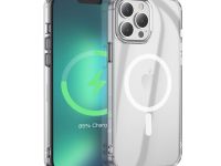 Чехол-накладка Hoco Magnetic Series TPU для iPhone 14 Pro силиконовый (прозрачный)