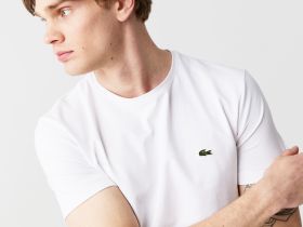 Мужская футболка Lacoste приталенного кроя