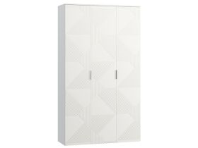 Распашной шкаф Шелтон 3-137x240 Белый