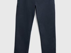 Брюки-чиносы из твила, Синий