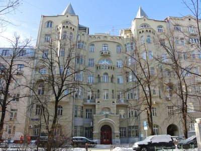 Доходный дом А.Г.Заварской, 1912 г., архитекторы И.Г.Кондратенко, С.А.Дорошенко