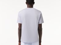 Мужская хлопковая футболка Lacoste с коротким рукавом