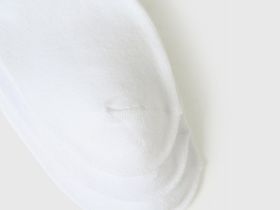 Короткие носки для мальчиков, 3 пары, Белый