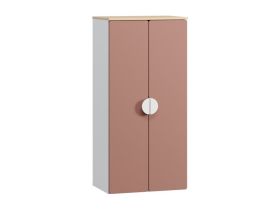 Шкаф детский Милна 2.1-60x127 Розовый