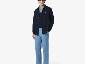 Мужское поло Lacoste из хлопка