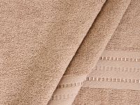 Полотенце махровое Базена/Basena, карамель