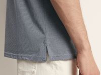 Поло прямого силуэта в полоску