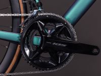 Шоссейный велосипед Cube Attain SLX, год 2026, цвет Черный-Синий, ростовка 20.5