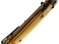 Складной нож Bestech Knives Cicada's Wing, сталь 10Cr15MoV, рукоять Ultem, золотистый/коричневый