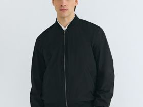 Бомбер на молнии, Черный