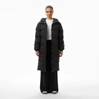 Женская парка Lacoste с капюшоном