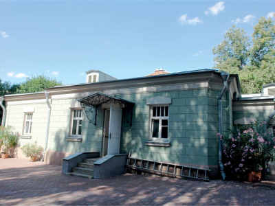 Хозяйственный флигель, 1910-1911 гг., гражданский инженер А.Н.Зелигсон