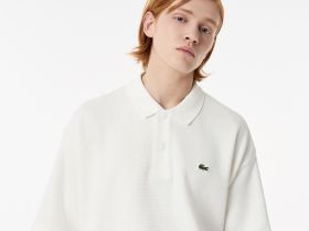 Мужское поло Lacoste из хлопка