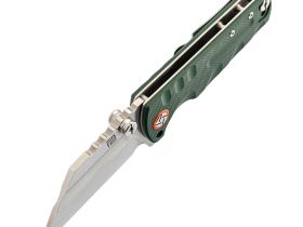 Складной нож Artisan Proponent Green, сталь D2, G10