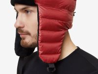 Пуховая шапка-ушанка BASK