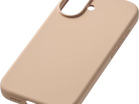 Клип-кейс uBear Touch Mag для Apple iPhone 16 Бежевый