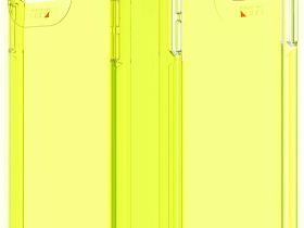 Чехол-накладка Zagg Iridescent Anti-microbial для iPhone 13 Pro пластиковый (неоновый желтый)