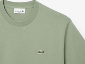Мужская хлопковая футболка Lacoste с коротким рукавом