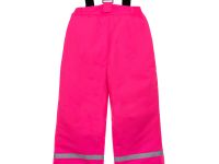 Брюки текстильные с полиуретановым покрытием для девочек