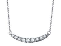 Колье из белого золота с бриллиантами э4701кл09168700