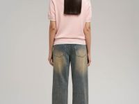 Легкий джемпер с короткими рукавами