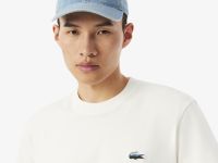 Мужская футболка Lacoste классического кроя из органического хлопка