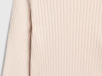 Вязаный джемпер для девочек, Бежевый