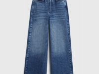 Джинсы со средней посадкой, Синий