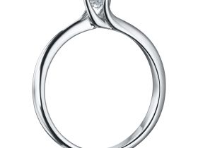 Помолвочное кольцо из серебра э0612кц04203083_white