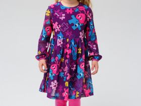 Платье трикотажное для девочек